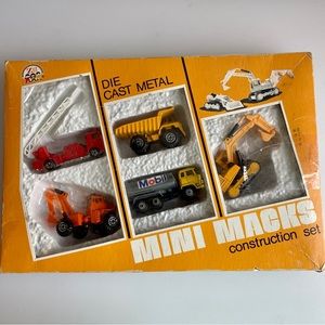 Vintage Zee Toys 1981 Diecast Vehicle Set